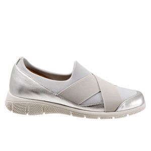 Trotters Womens Urbana Silver Shoes (NWT)